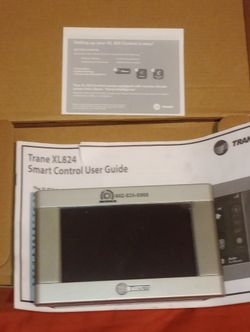 Trane XL824 Smart thermostat