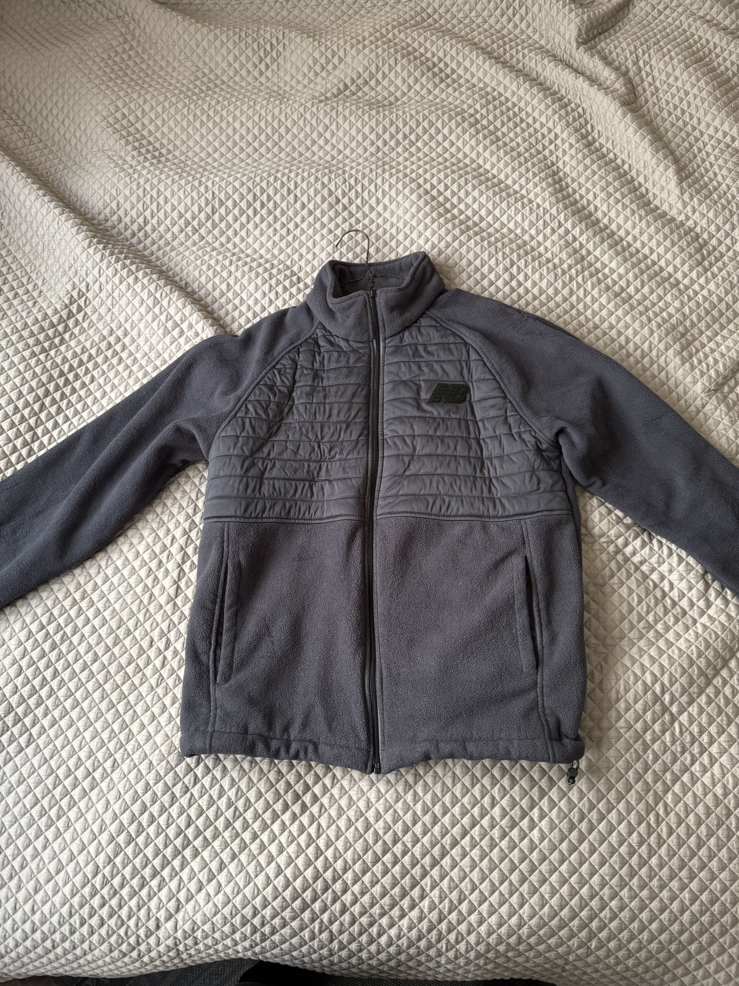 New Balance Warm Men Fleece Jacket Size L