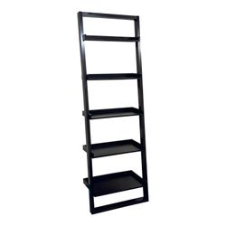 Crate & Barrel Sloan Leaning Ladder Bookshelves 