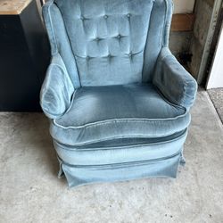 Vintage Blue Chair 