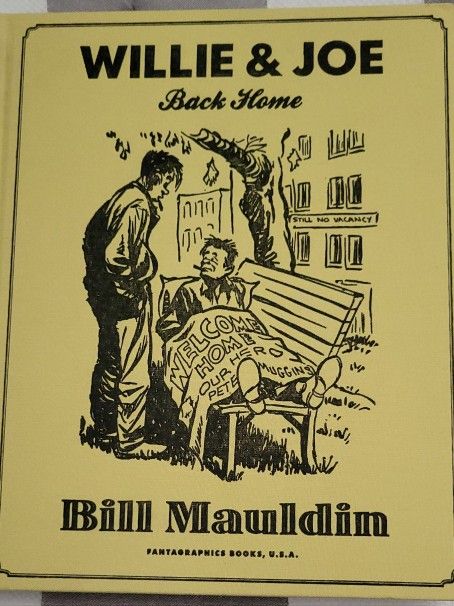 Willie & Joe Back Home WWll Hard Back Book