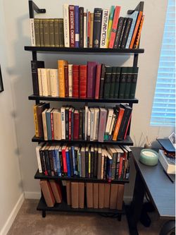 Black Bookshelf CB2