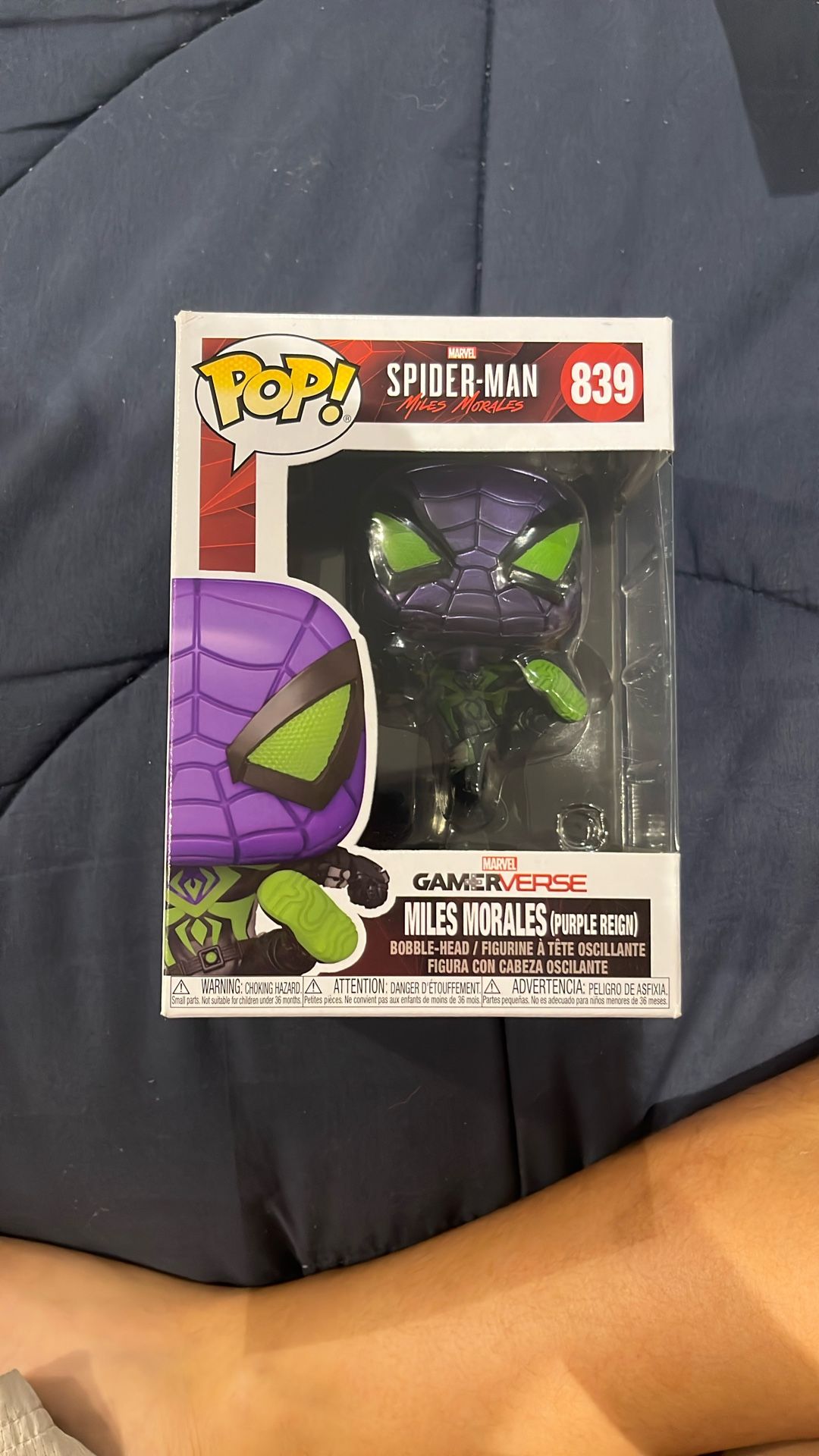 Spider-Man Mouse Morales, Purple Reign Funko Pop
