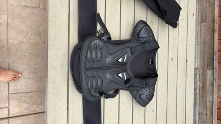 Motorcycle chest protector webetop