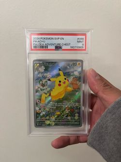 PSA 9 Pokemon Pikachu Paldea Box Promo