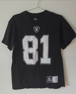 Majestic Tim Brown Shirt Men's Medium NFL Oakland Raiders Hall Of Fame Football