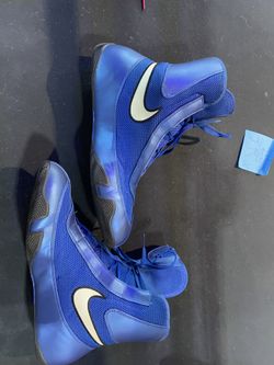 Blue Machomai Boxing Shoes