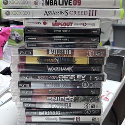 Video Game Lot Of 17 Games 