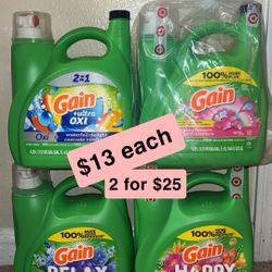 Gain Detergent 144oz 