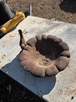 Vintage Birdbath