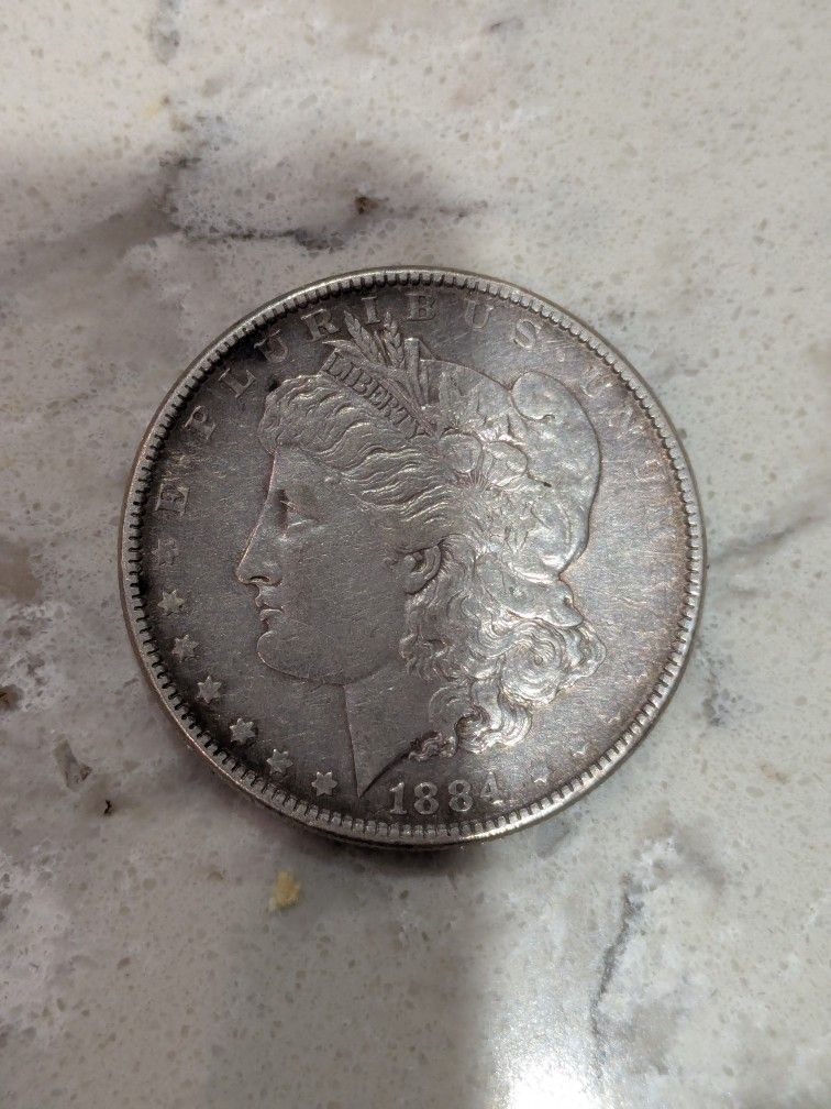 1884 Morgan Silver Dollar