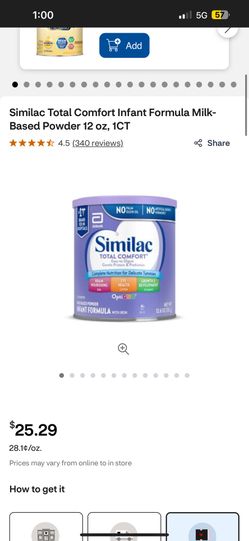 Purple Similac