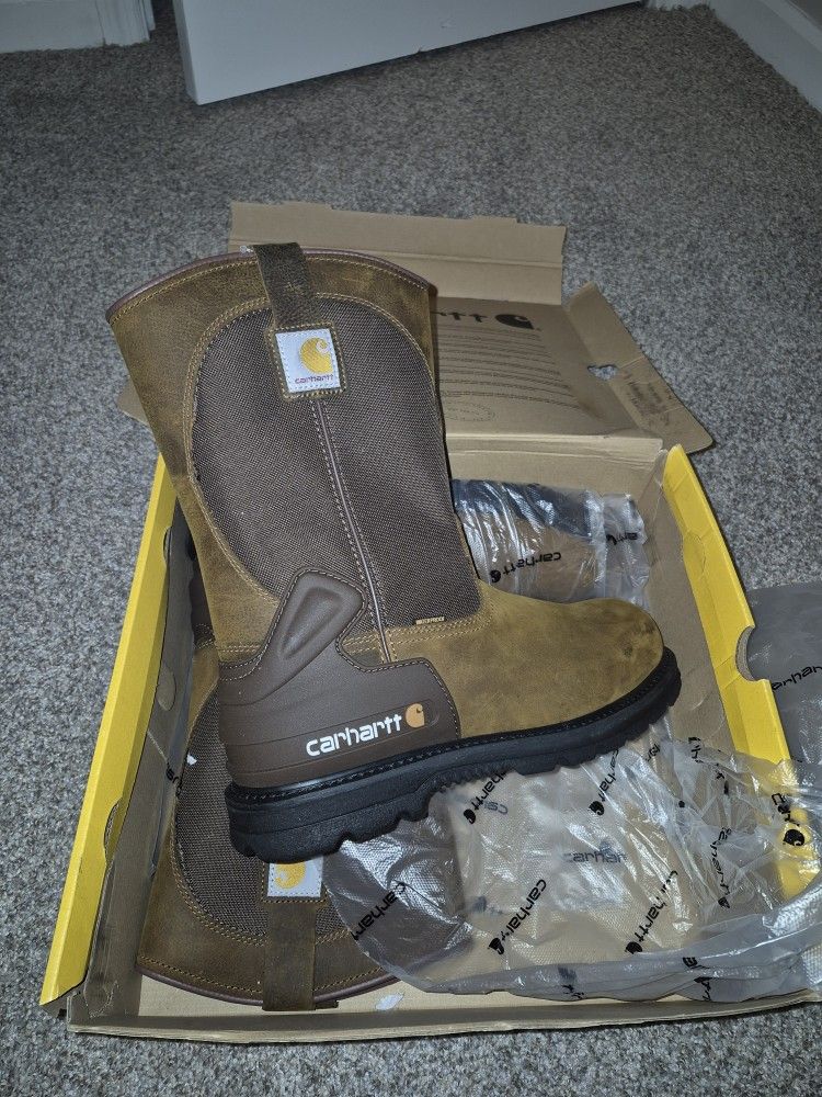 Brand New Carhartt Steel Toe Work Boots Sz 11.