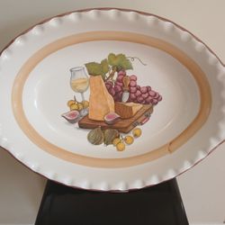 Large Oval Pasta Dish 