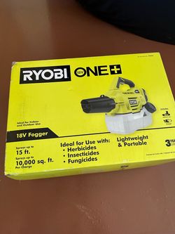 Ryobi 18v Fogger