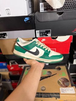 Nike Dunk Low SE Lottery Pack Malachite Green size 11 USED