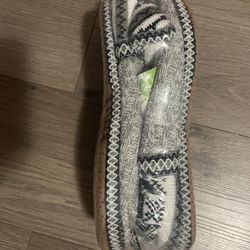 grey house slipper ankle boots