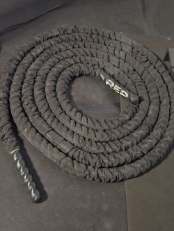 Rep fitness  Battle Rope Black 30' &1.5 " diameter