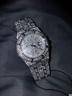 BRAND NEW Iced out men's Aj collections watch