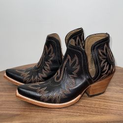 Ariat, Dixon, Western Boots, Black, 100% Real Leather, Size 11