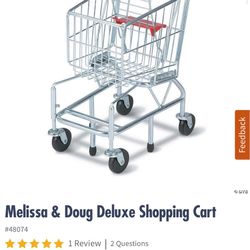 Melissa And Doug Metal Shopping Cart