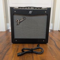 Fender - Mustang 1 v2 20W 1x8 Guitar Combo Amp- Excellent Condition