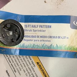15ft Half Pattern Shrub Sprinkler