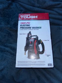 $55!!! Brand New Hyper Tough 1600 PSI Electric Pressure Washer - Sealed Box