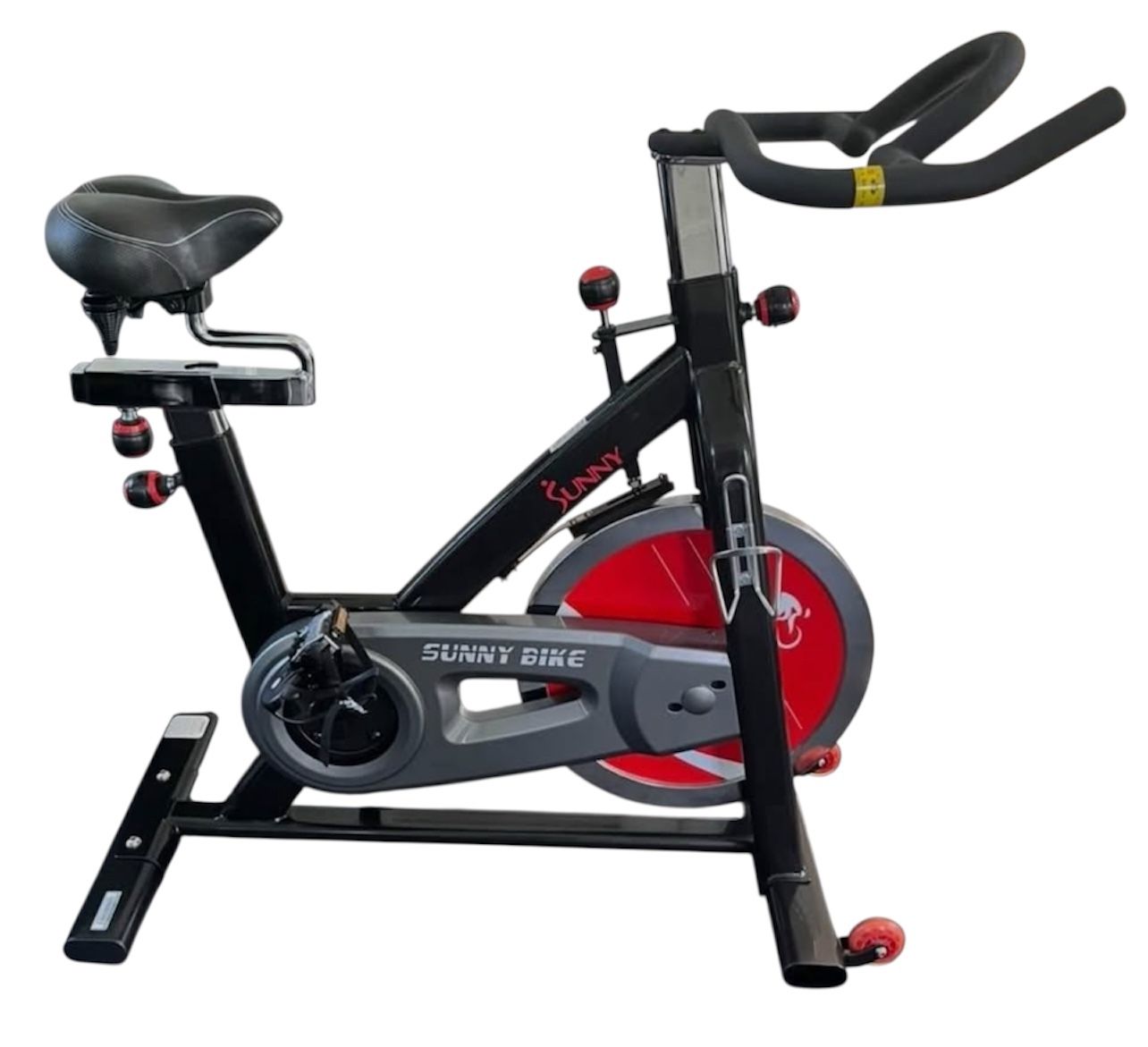 Sunny Health & Fitness SF-B1002 Belt Drive Indoor Cycling Bike
