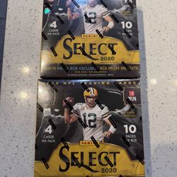 2020 Panini Select NFL Football Mega Box Red Prizm Edition Sealed