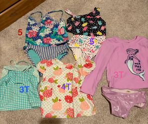 Toddler girls / kid girls swimsuits 3T-5T