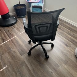 Black Office Chair Adjustable 