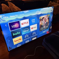 TCL 65" 4K UHD HDR Roku Smart TV 