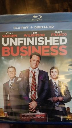 BRAND NEW- UNFINISHED BUSINESS BLU RAY