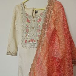Indian Style Chudidar 3-Piece Set 