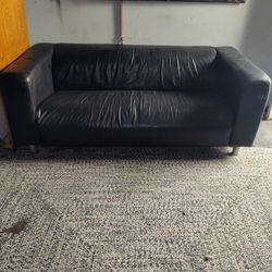 Leather Couch 