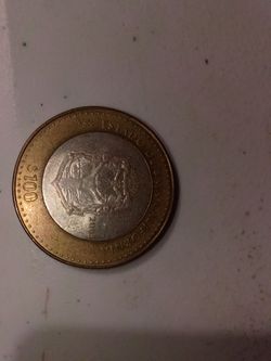 Mexican Coin Lot - 2005 100 Pesos Baja California (Silver Center) + 20 & 10 Pesos