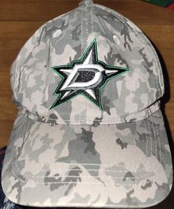 Dallas Stars x Dr Pepper Camo Hat Mens NHL Cap Camouflage