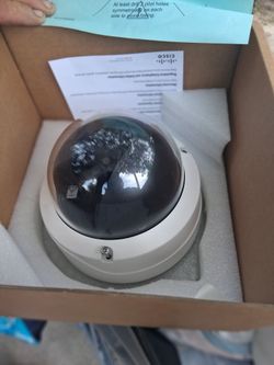 Wireless Cisco Meraki MV Dome  Security Cameras No Wires Just Mount To Your Choice  of Location and Register Device To Cloud To Gain Secure Remote Acc