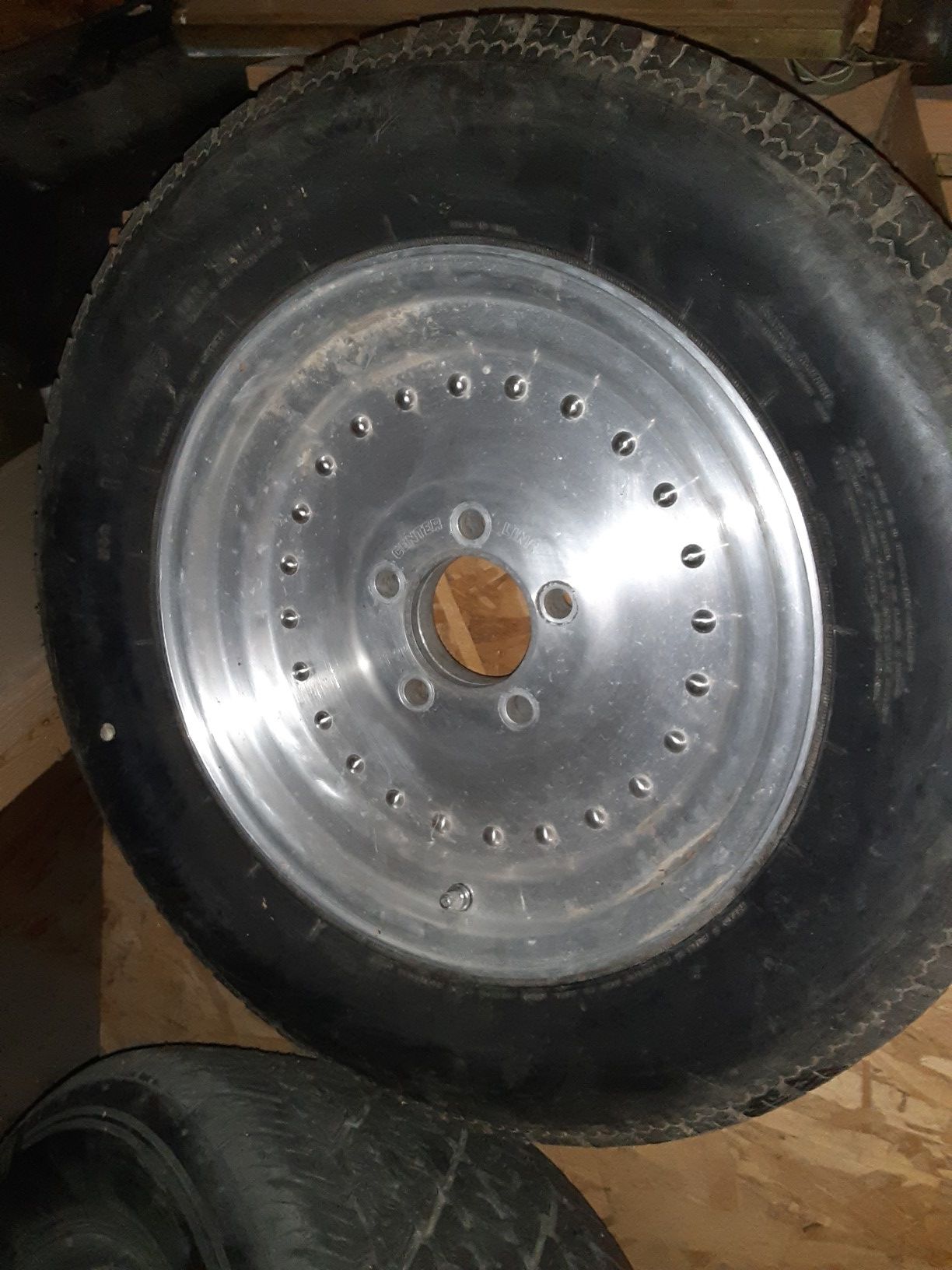 Centerline rims front and rear and tires for of them