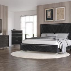 Brand New Queen Bedroom Set 4PCS Only 2099