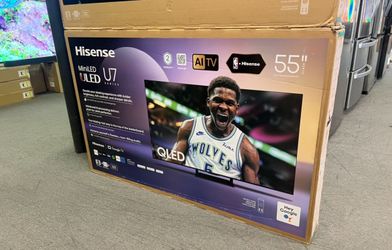 Hisense 55” 4K U7 smart tv