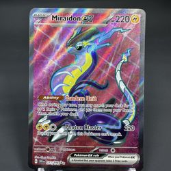 Pokmon - Miraidon EX 227/198 - Scarlet & Violet Base Full Art Ultra Rare Card for Sale in Chula Vista, CA - OfferUp Pokmon - Miraidon EX 227/198 - Scarlet & Violet Base Full Art Ultra Rare Card for Sale in Chula Vista, CA - OfferUp