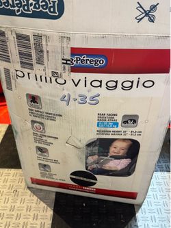 Brand New Peg Perego Primo Viaggio 4-35 Pois Black Car Seat
