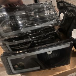 chevy silverado cateye headlights 