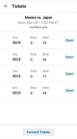 World Baseball Classic Tickets ⚾️ 