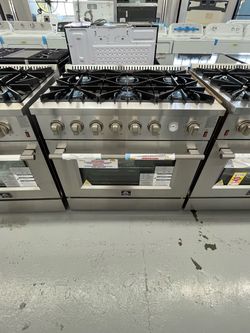 New FORNO 36” Range Gas Slide In - 2 Years Warranty