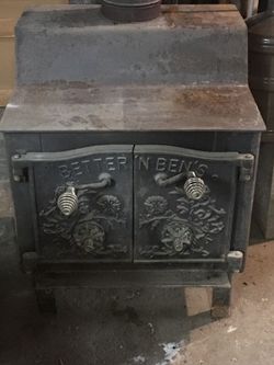 Antique Better N Bens Wood Stove for Sale in Warwick, RI - OfferUp
