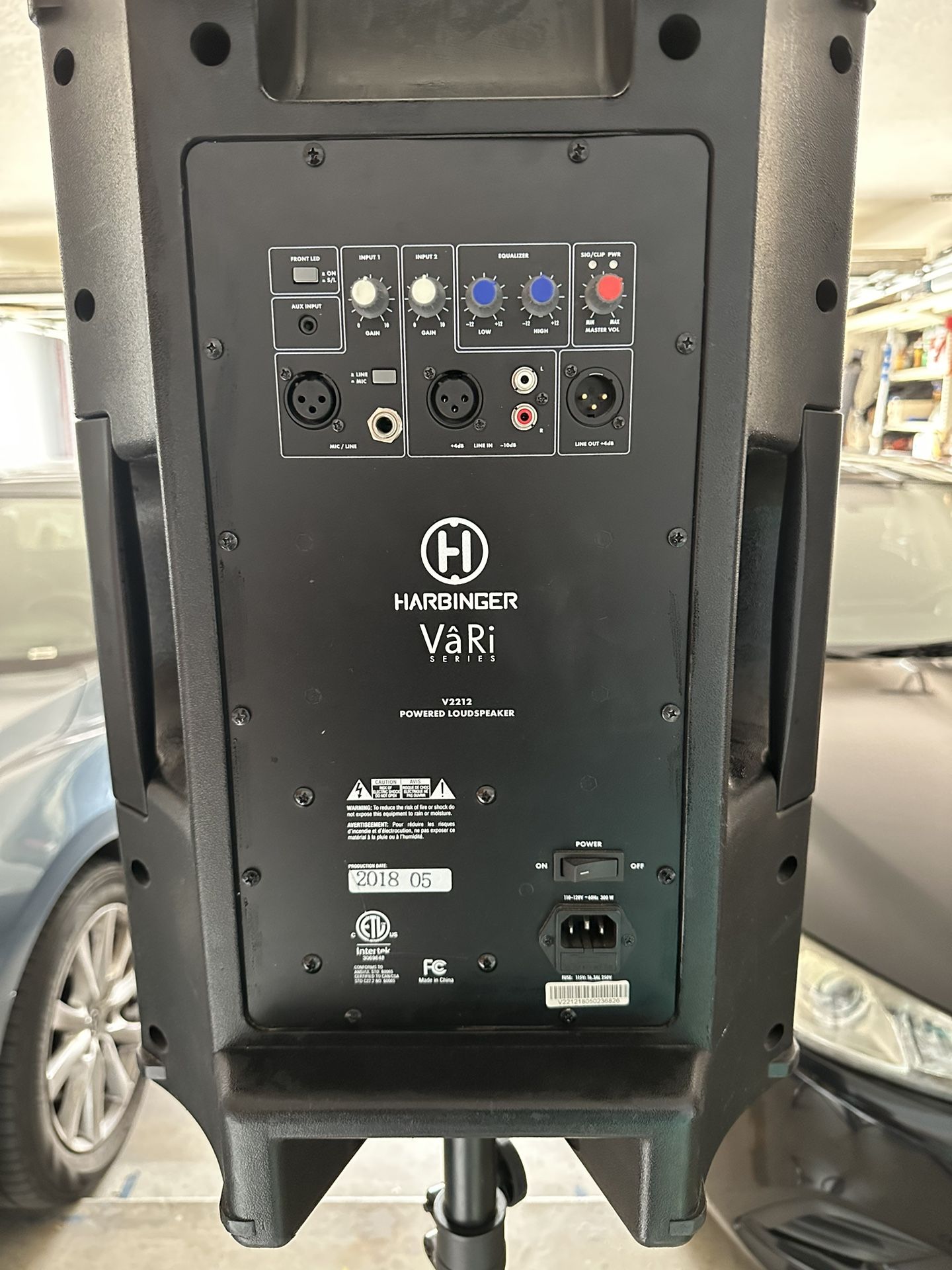 Harbinger V2212 Speaker And Stand for Sale in Bakersfield, CA OfferUp