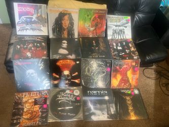 Rare metal records still wrapped never played ,death metal classics